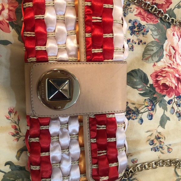 kate spade Bags Kate Spade Rare Vintage Woven Shoulder Bag Poshmark
